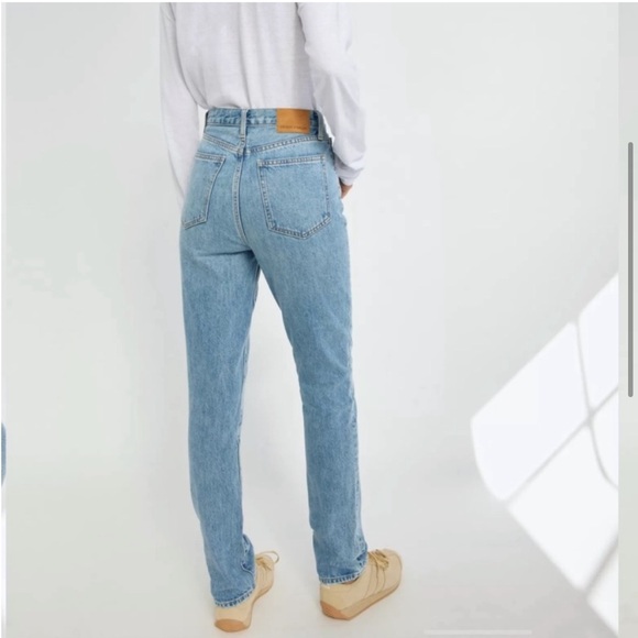 Aritzia Denim Forum The Nina Super High Cigarette 30L Size 27 - Picture 2 of 11